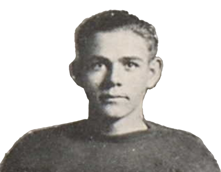 Charles McGarvey as a sophomore varsity football player at Wellston High School