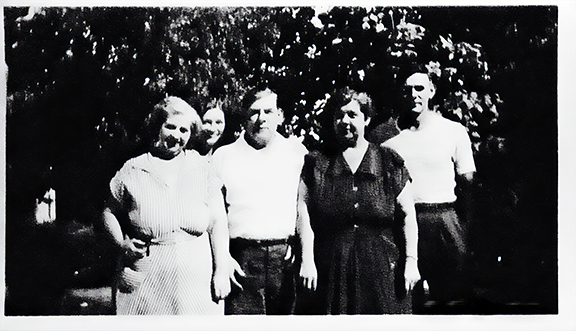 Group photograph of McGarvey children