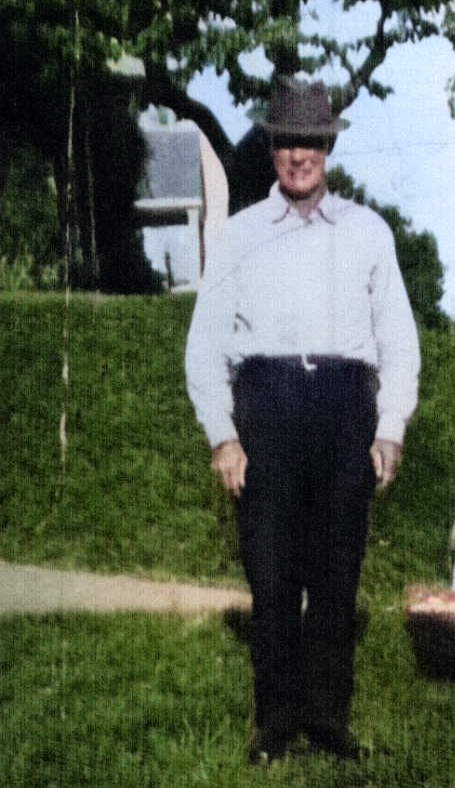 Isaac McGarvey standing outdoors