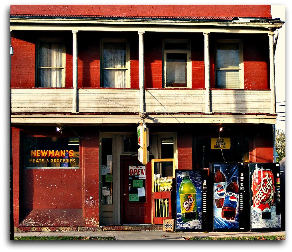 Newman's building in Wellston, Ohio