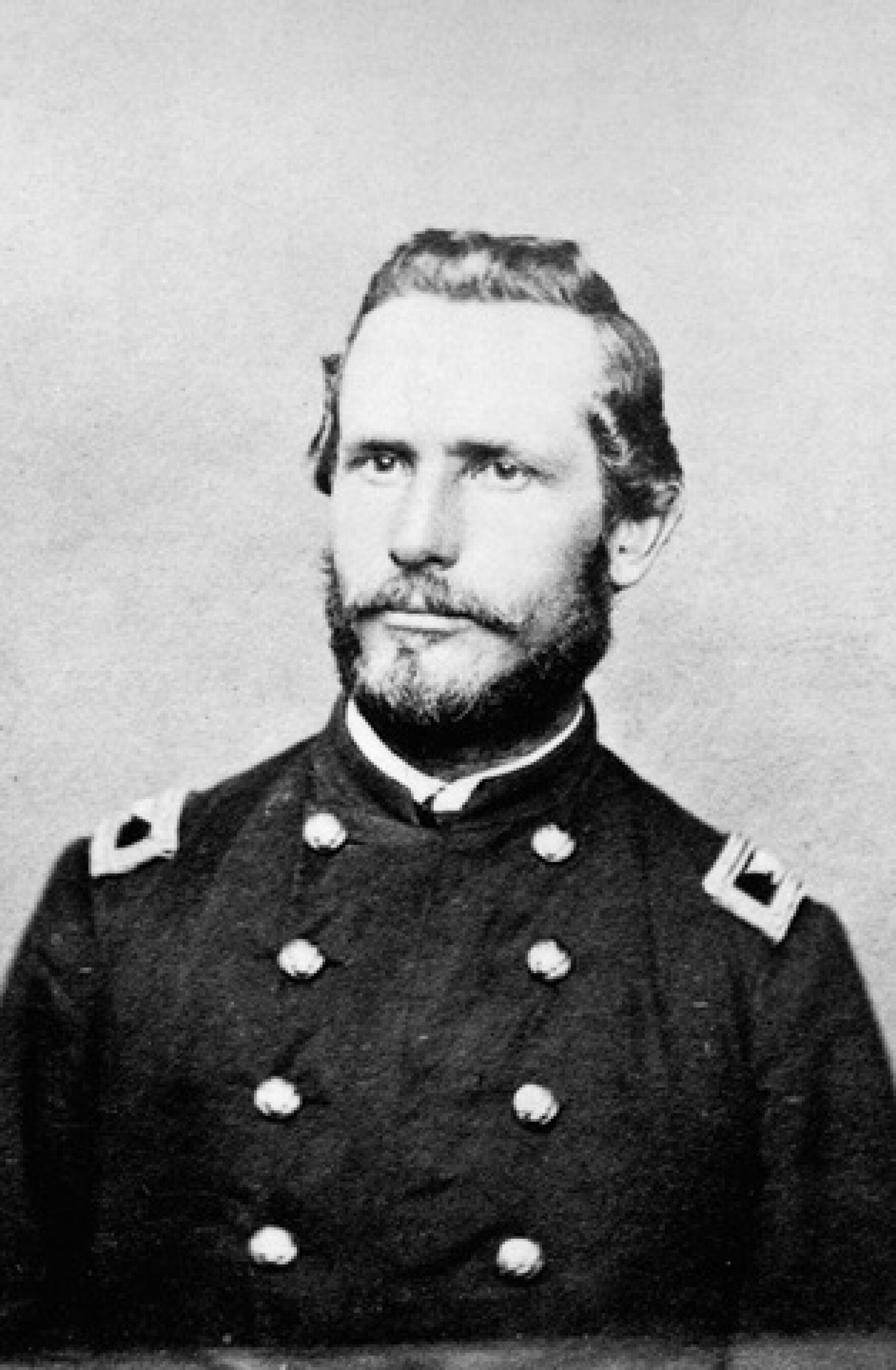 Portrait of George R. Latham, Union officer and brevet brigadier general