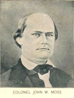 Portrait of Colonel John W. Moss, commander of the 2nd Virginia Infantry