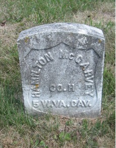 Hamilton McGarvey tombstone