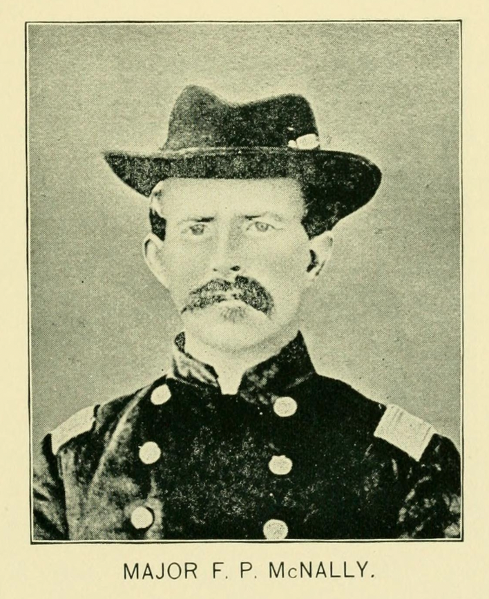 Portrait of Major Patrick H. McNally, Union officer, 2nd West Virginia Infantry