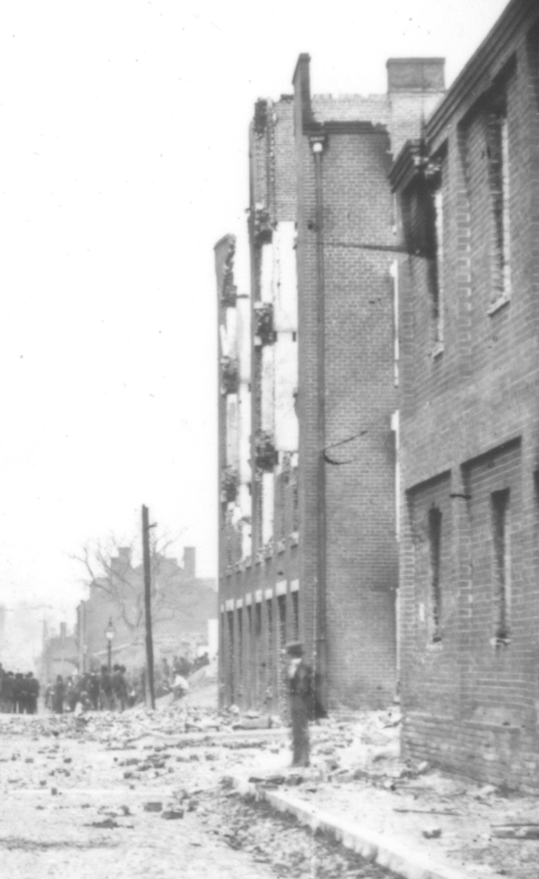 Ruins of Pemberton Prison Richmond April 1865