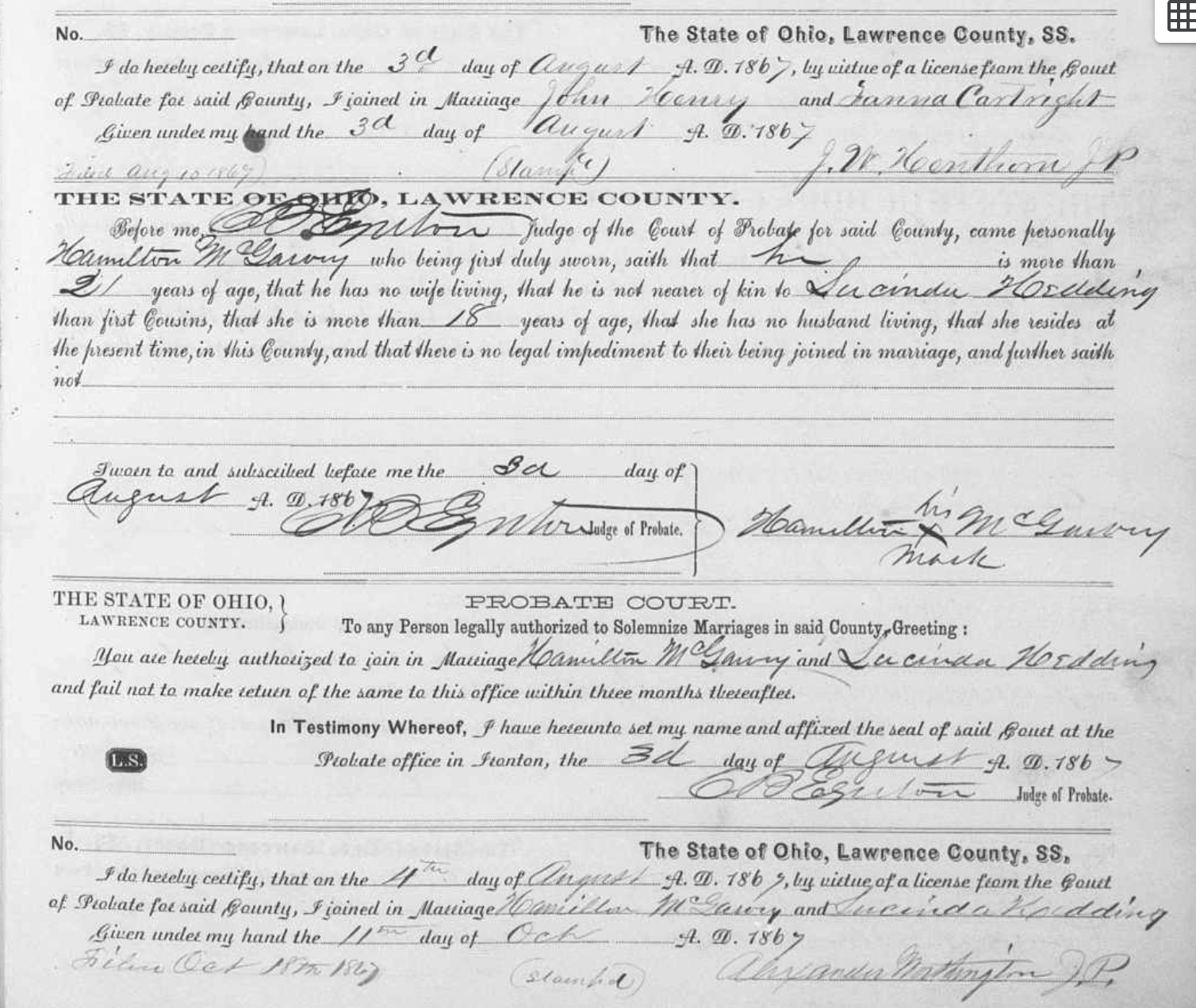 Marriage record image placeholder