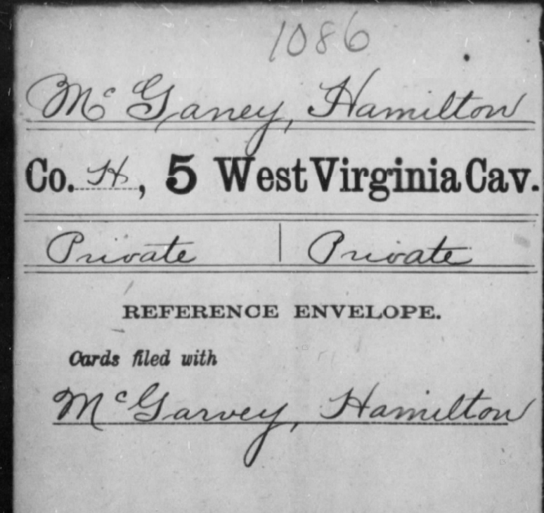 Hamilton reference envelope title