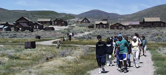 Class group at Bodie