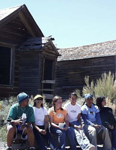 Students at Bodie