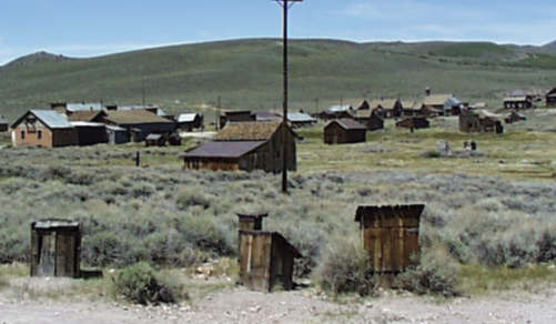 Old Bodie buildings
