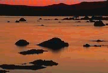 Mono Lake at sunrise
